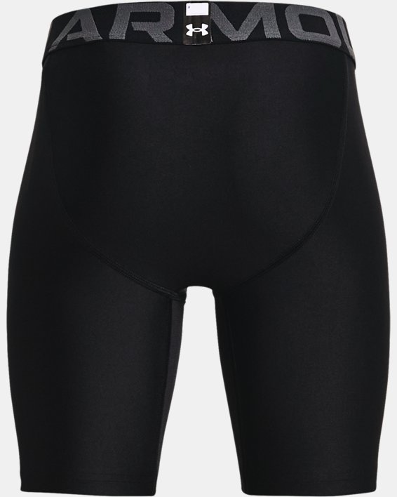 Boys' HeatGear® Armour Shorts in Black image number 1